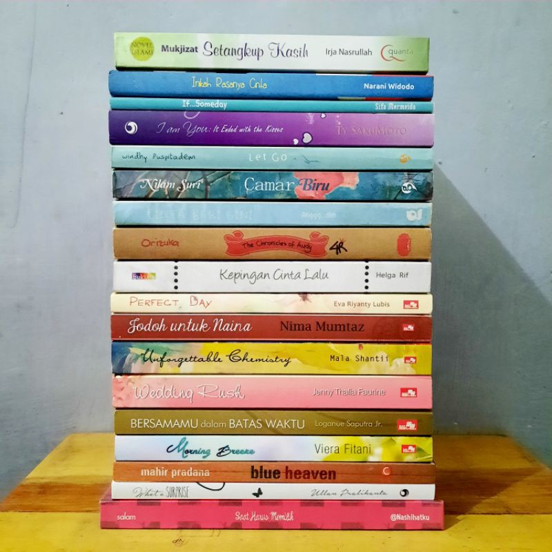 Buku Novel Original Part 2 Secondbekaspreloved Shopee Indonesia 3187