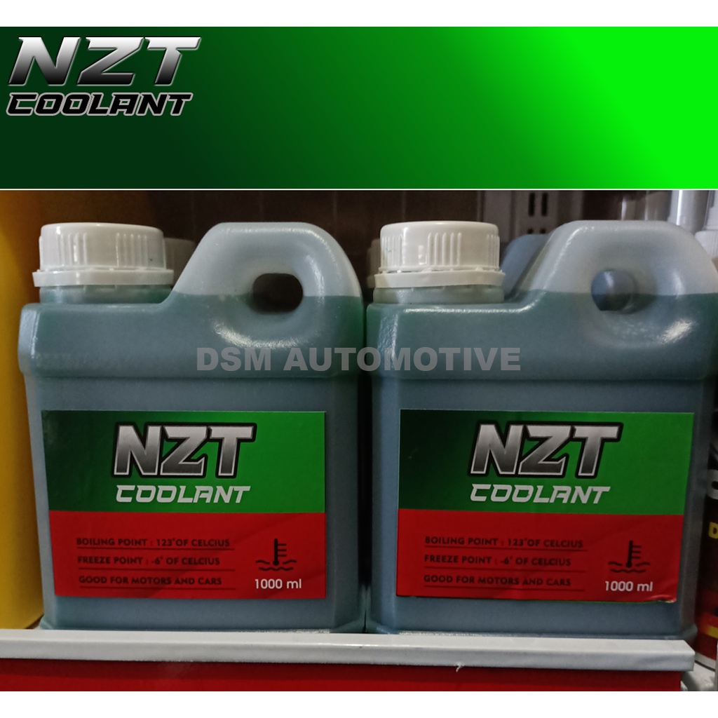 NZT Coolant 1 lt - Cairan Radiator Ready To Use Mobil Motor