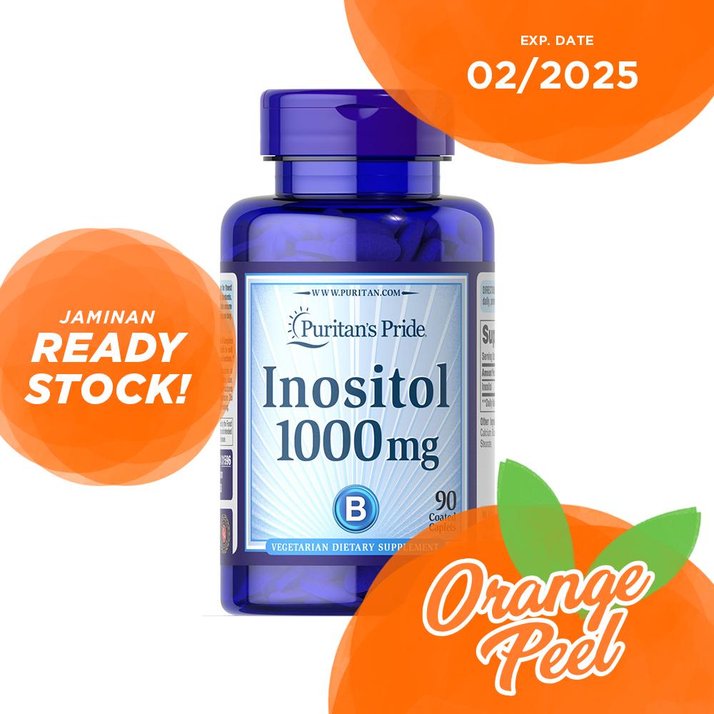 Puritan Inositol 1000 mg 90 Caplets