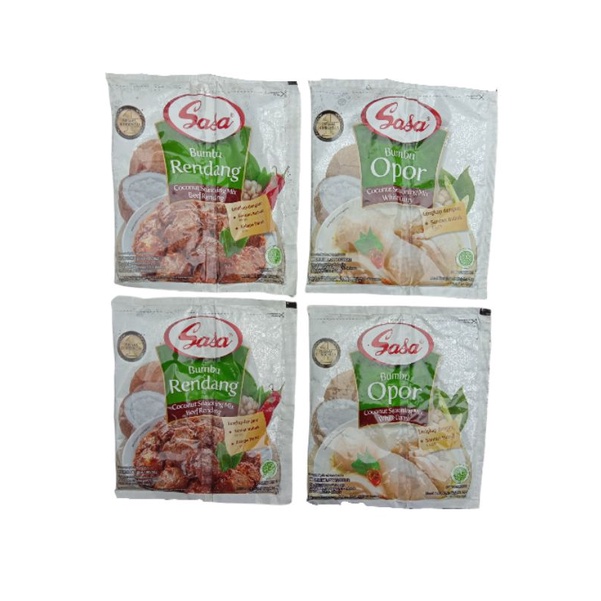 Jual SASA bumbu Opor, Rendang 28g Indonesia|Shopee Indonesia