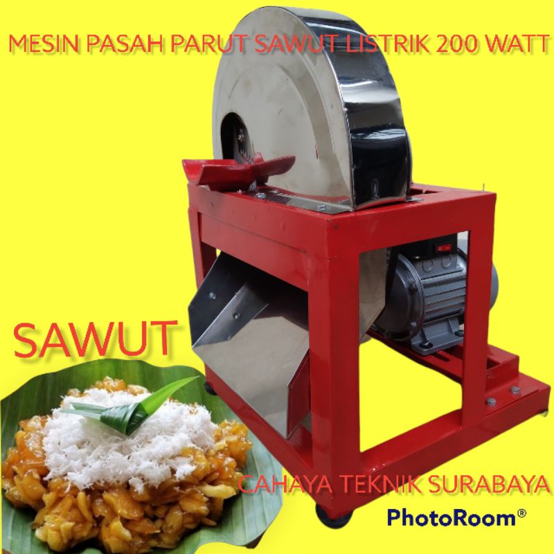 MESIN PASRAH PARUT SAWUT SINGKONG UBI UBIAN KAPASITAS 25 KG PERJAM