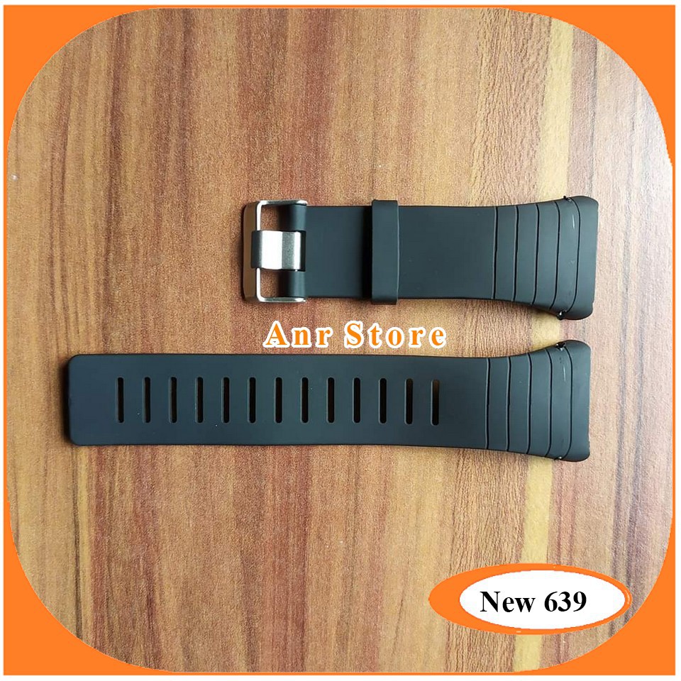 Strap Tali Jam Tangan Rubber Suunto Core Sunto Core Hitam