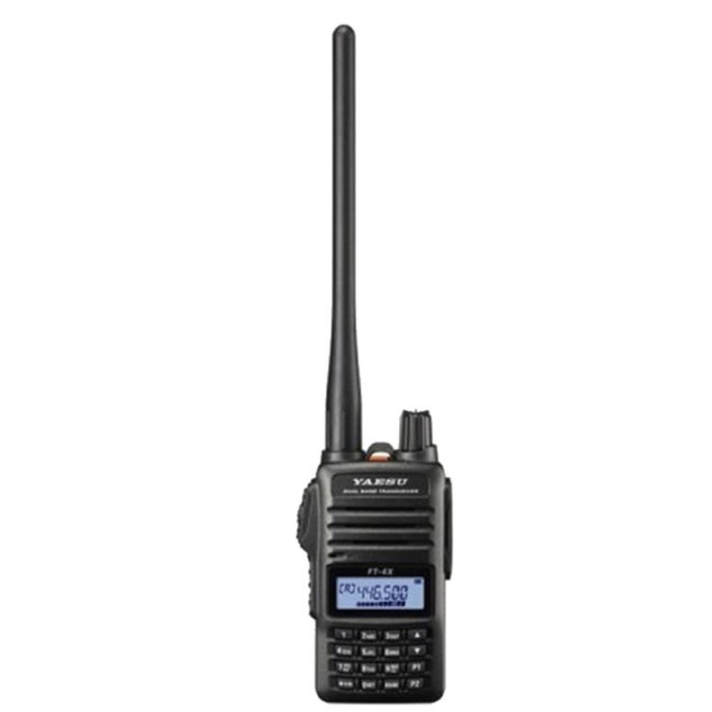 HANDY TALKY YAESU FT-4X/FT-4XR 4X VHF UHF DUALBAND NEW ORIGINAL GARANSI RESMI POSTEL