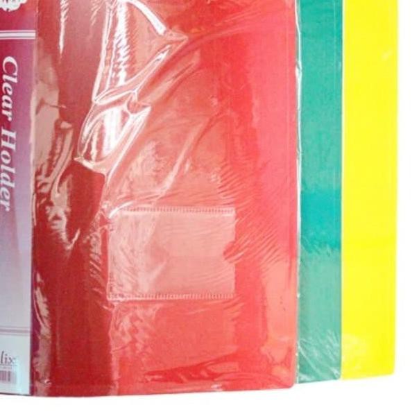 

♡ Clear Holder 60 Lembar Folio Felix ➥