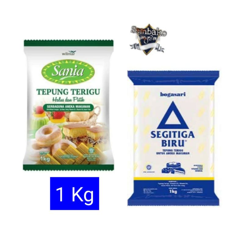 Terigu Segitiga Biru, Sania 1kg