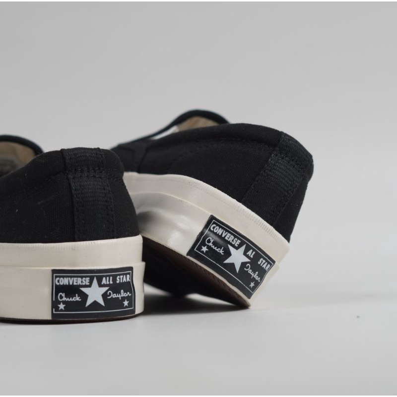 Sepatu Converse Deck Star 67 Slip On Black