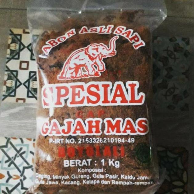 Jual Abon Sapi Gajah Inggil Kg Manis Ori Shopee Indonesia