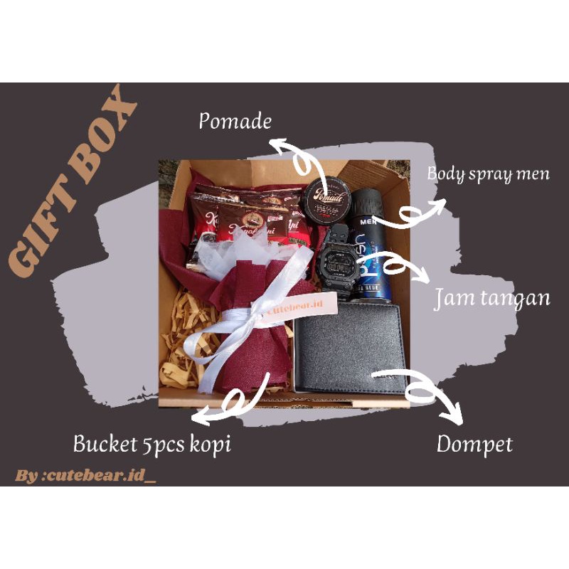 

HAMPERS/GIFT BOX HADIAH COWOK