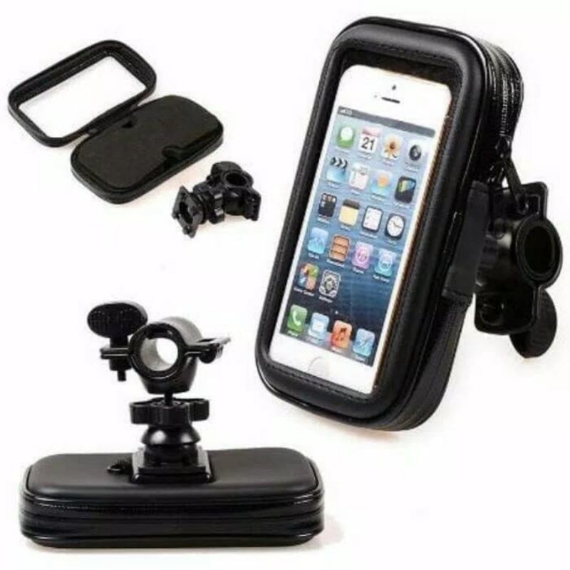 Holder Hp Waterproof Sepeda Motor Nmax Xmax Vixion CB150R Tiger