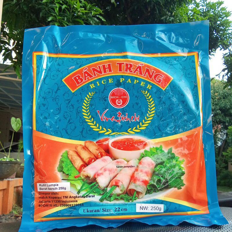 

Kulit Lumpia Vietnam / Banh Trang Dalam Kemasan Pelastik 250 Gram