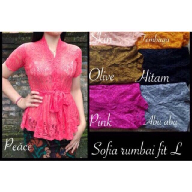 Set kebaya jadi pita ikat