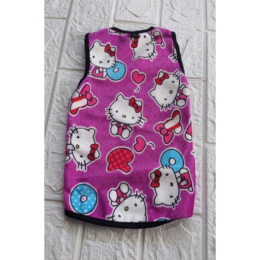 Baju kucing bahan velboa Bludru