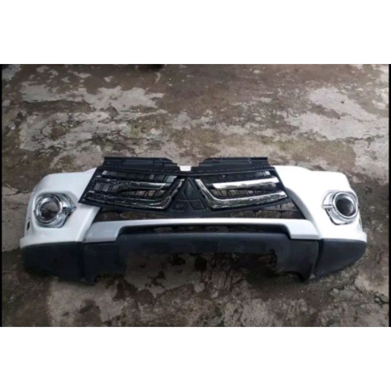 Bumper Bemper depan Pajero sport Dakar 2012 2016