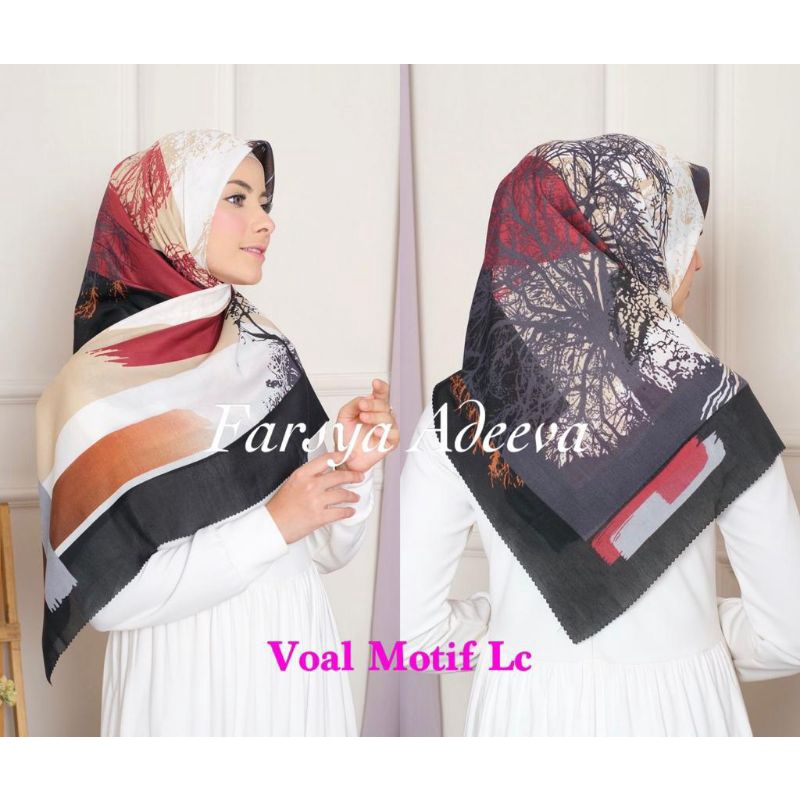 hijab koran/jilbab koran/kerudung koran/denay koran||park 1-New akar merah