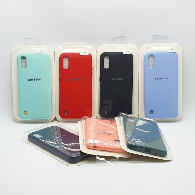 Samsung A01 Silicone Macaron Case / Soft Case Dove Candy / Silikon Macaron Case