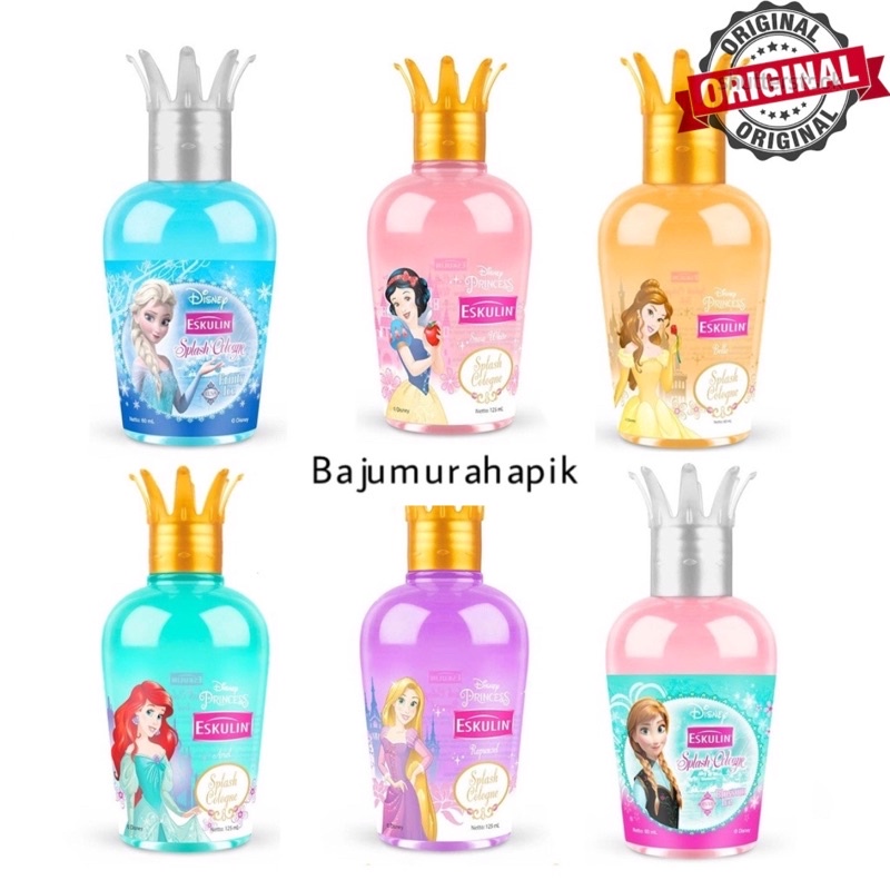 Eskulin Kids Princess Spray Cologne/ Splash Cologne/ Body Mist Parfum Anak