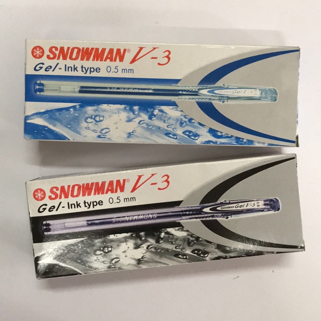 

Snowman V3 Gel Ink Type Pen 0.5 mm 1 lusin V-3