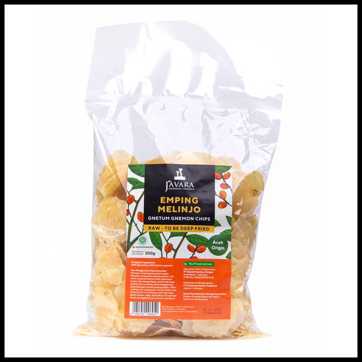 

Javara Emping Melinjo 300 G Plastik Kemasan