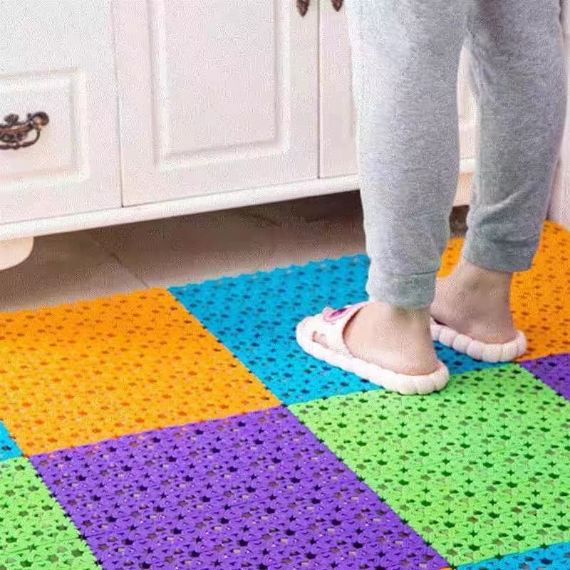 (Hello Girl)D23 Karpet Kamar Mandi/Dapur Anti Slip Bathroom/Kitchen Mat Import