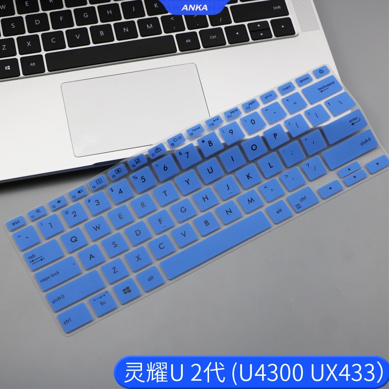 Skin Tpu Cover Pelindung Keyboard Asus Um431Da Um433 Ux433 Um462 S431 S432 14 &quot;