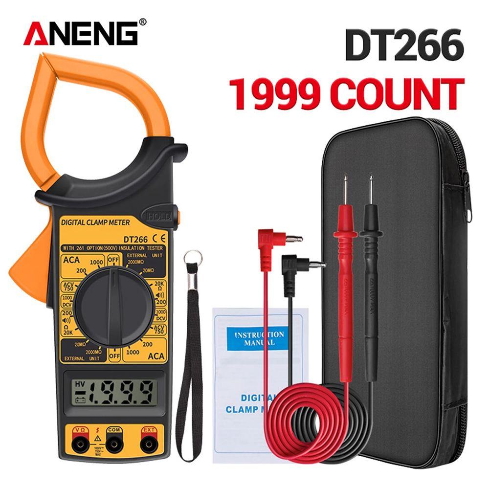 Solighter Digital Clamp Meter Multifungsi Data Show Auto Multimeter True RMS Tester Arus Listrik