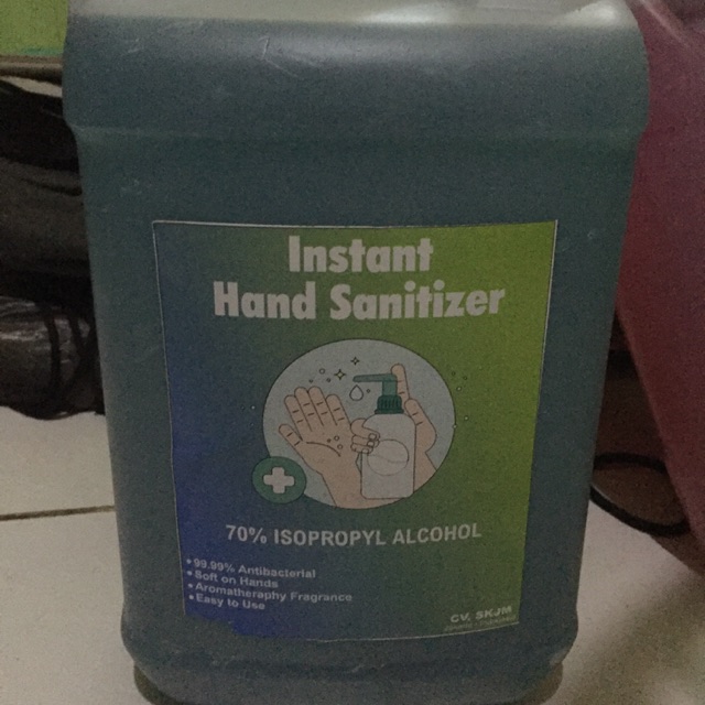 

Handsanitazer 5 liter 550ribu