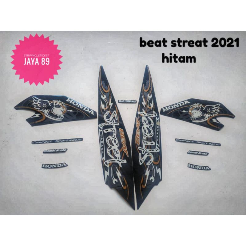 STRIPING BEAT STREET TAHUN 2021 WARNA HITAM