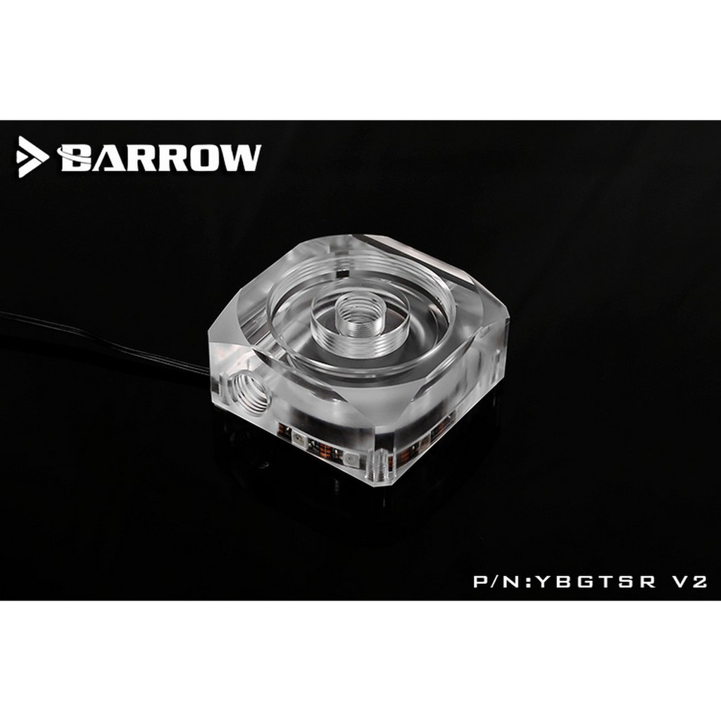 BARROW YBGTSR V2 Acrylic DDC Pump Cover for Combo Reservoir and Pump