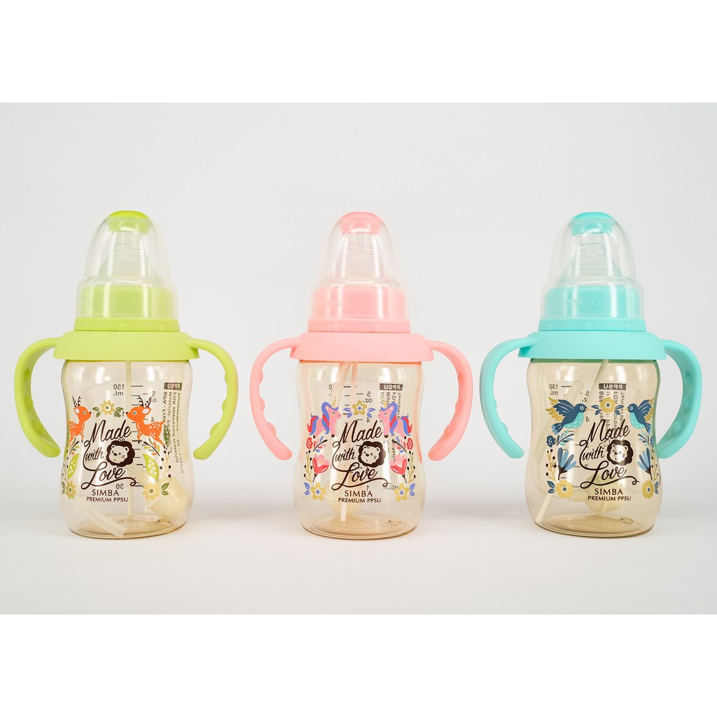 Simba PPSU Handle 150ml Straw Standardneck Bottle Dorothy Wonderland