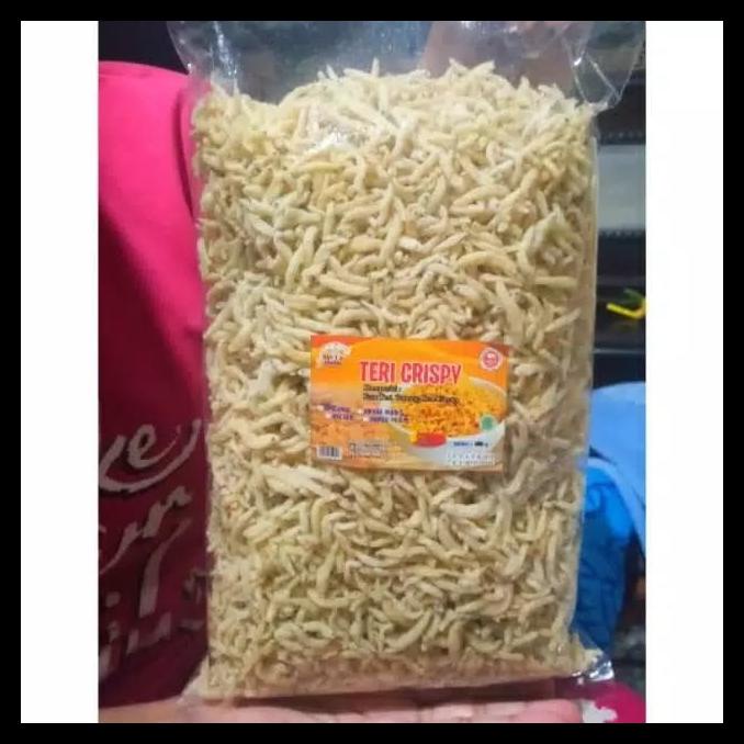 

DISKON TERBATAS !!! TERI KRISPI NETTO 1KG TERI CRISPY MADURA - TERI CRISPY CEMILAN TERLARIS