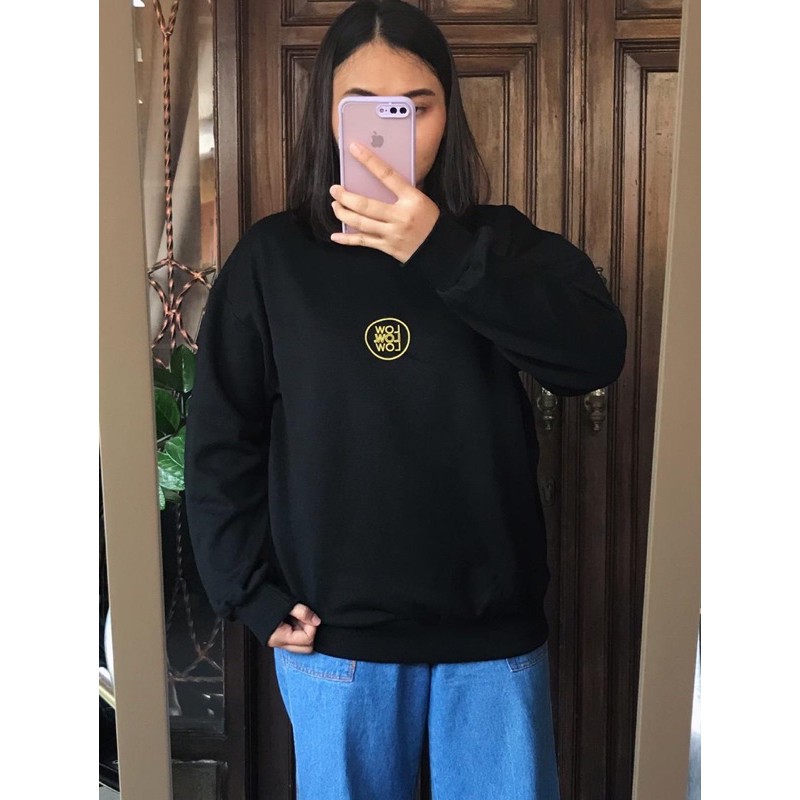 crewneck motif low & slow