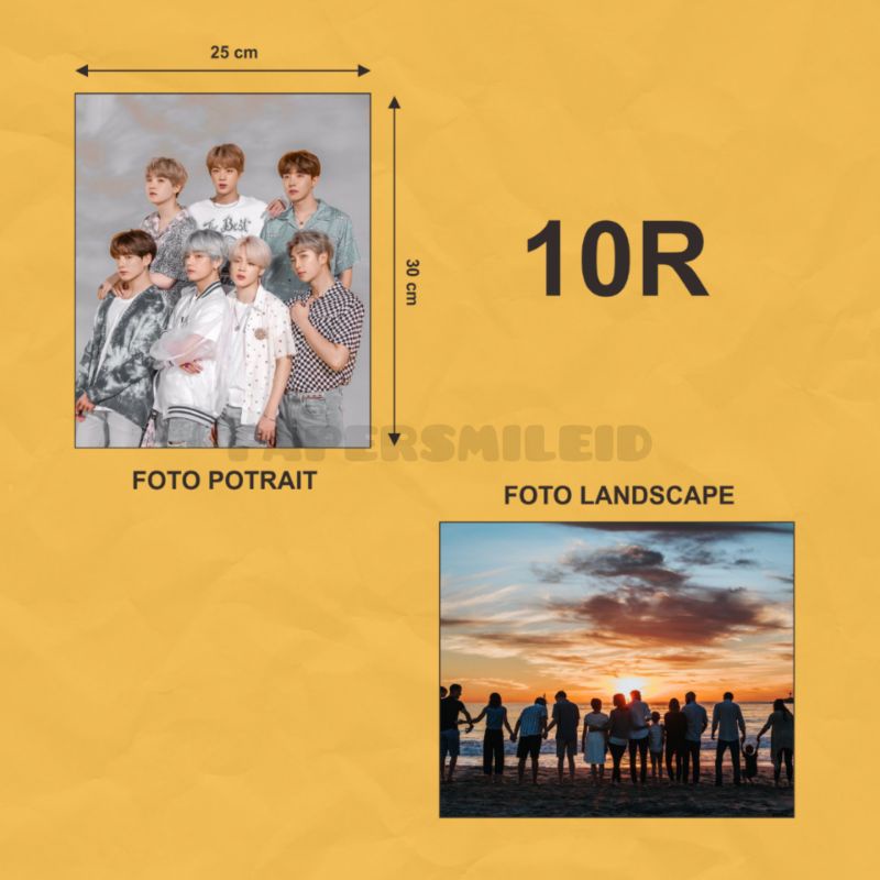 Jual CETAK FOTO MURAH 10R / 10R+ (10RS) | Shopee Indonesia