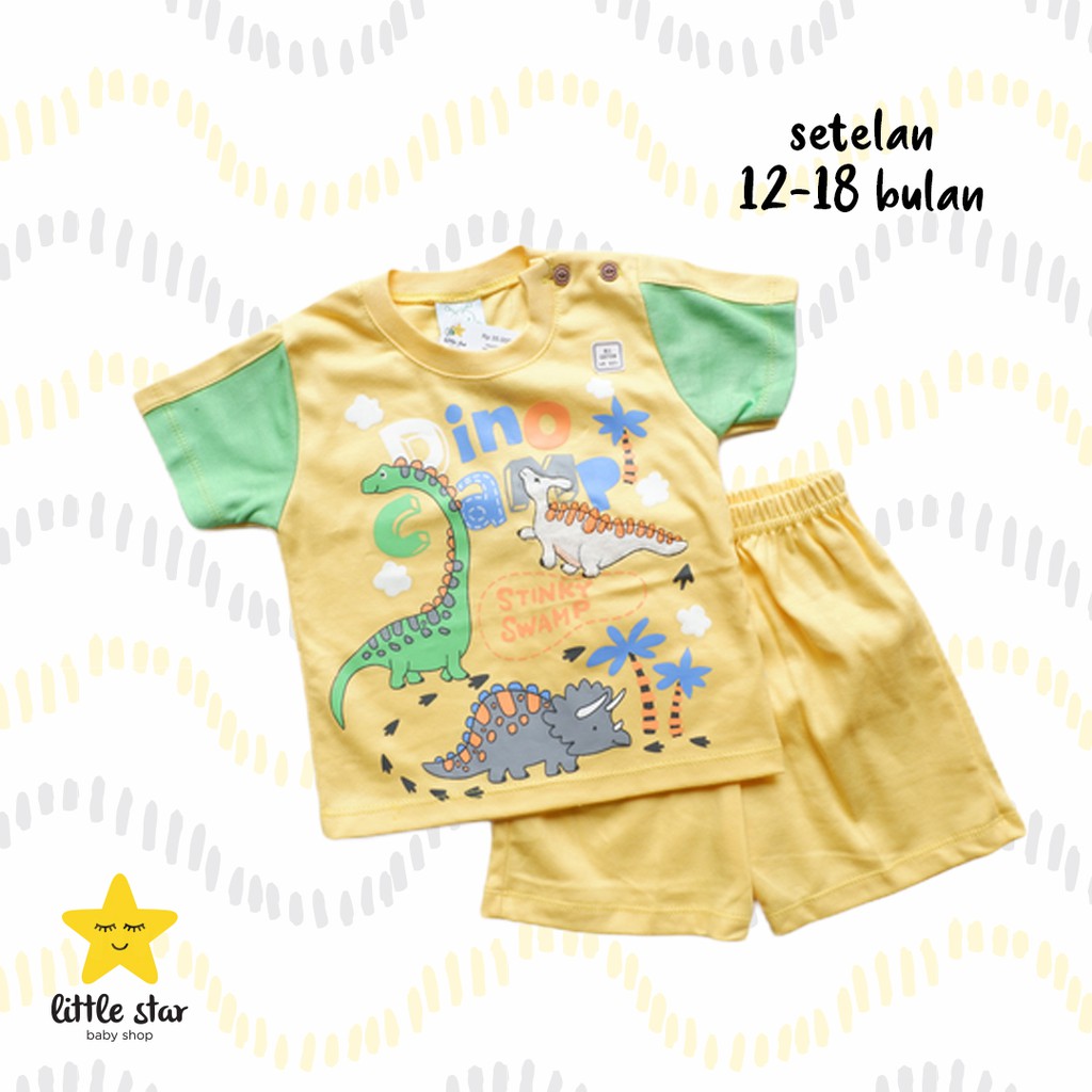 Little Ant Setelan Anak Cowok | Kaos Celana Anak Cowok | Setelan Bayi Cowok