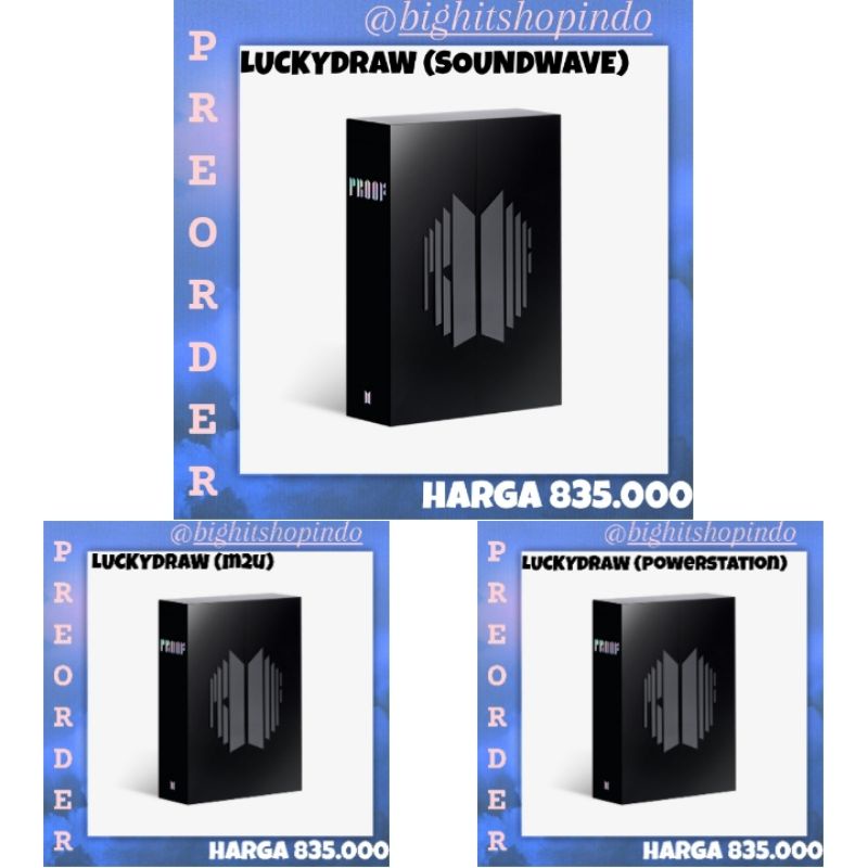 [PO//FULLPAY// LD] BTS PROOF ALBUM -  WITH POB  / ALBUM BTS PROOF // BTS ALBUM PROOF // ALBUM COMEBA