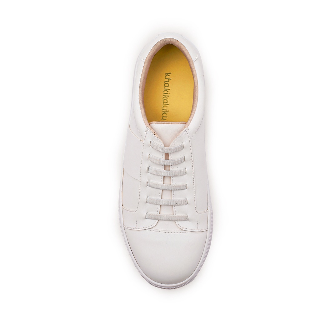 KHK by Khakikakiku OWIEN WHITE Slip On