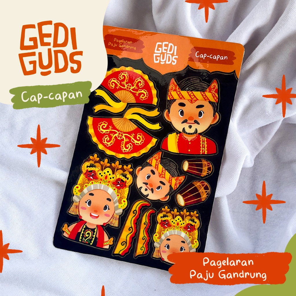 

Gediguds Cap-capan Stiker Pagelaran Paju Gandrung Kemiren Banyuwangi
