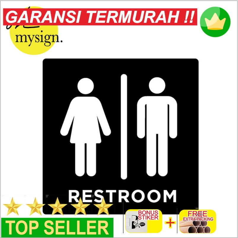 

Grosir TOILET SIGN ACRYLIC TIMBUL KEREN | SIGN AKRILIK TOILET Keren