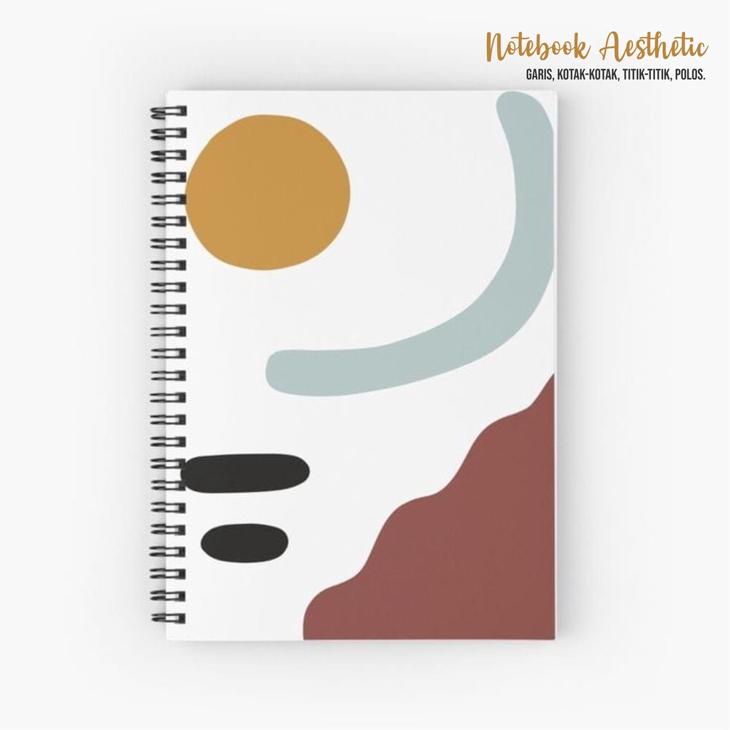 

Notebook Aesthetic | Ready Cover | A5 | 100 Page