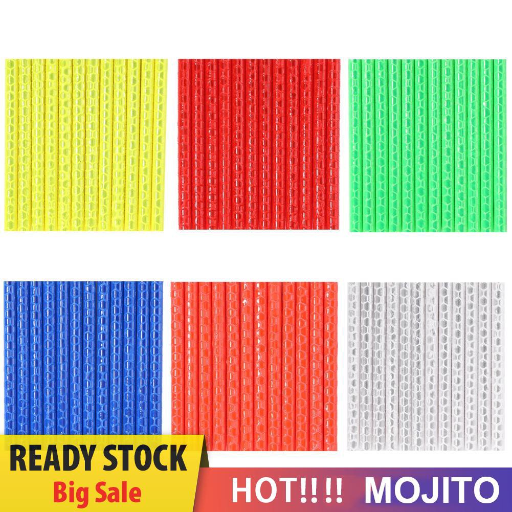 Mojito 12pcs / Set Strip Reflektor Jari-Jari Sepeda Gunung