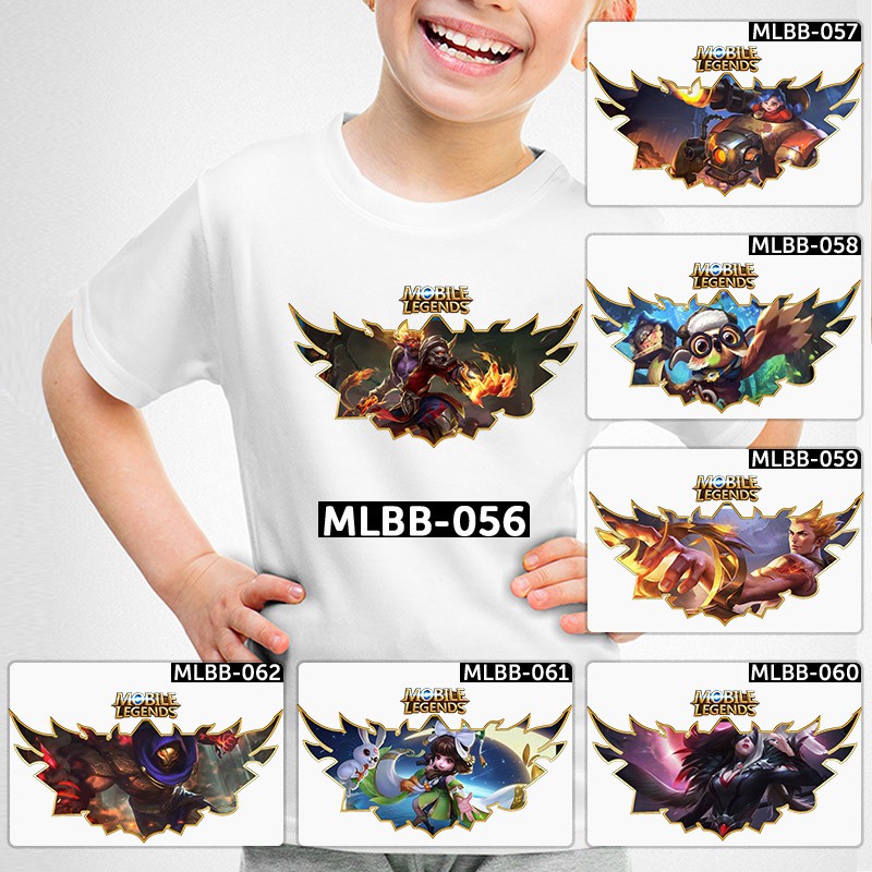 [FREE NAMA!!] Kaos Anak &amp; Family Mobile Legends 100% COTTON PREMIUM