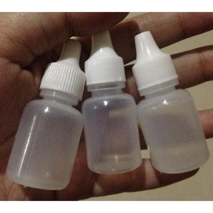 Promo BOTOL TETES 10ML 10 ML CC 10CC / ESSENCE PEWARNA CUP SLIME Limited