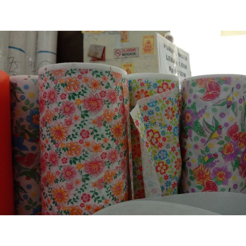 KAIN FURING 1.60m/SPUNDBOND/WALLPAPER DINDING MOTIF