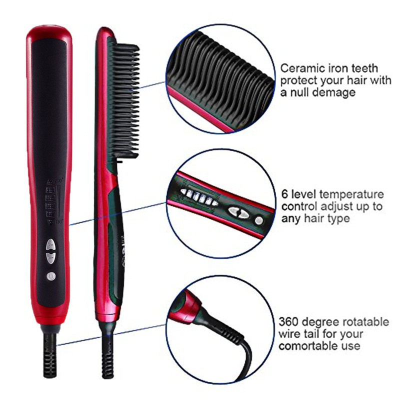 Catok Sisir ASL908 Kualitas Salon NEW Fast Hair Straightener NOVA