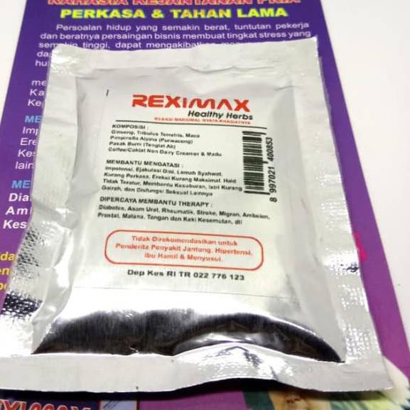 

Tetap Trendϟ Kopi Reximax sachet silver eceran