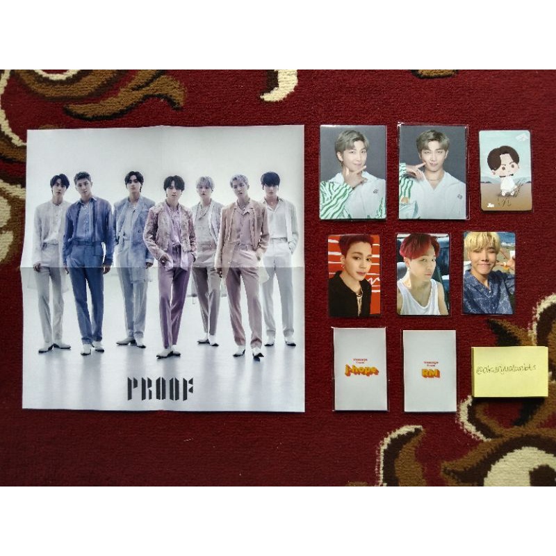 Poster Photocard MPC Massage Card Proof Butter Sowoozoo POB Weverse In The Seom JP FC Japan Fanclub 