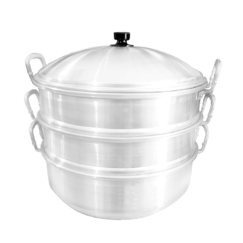 Maspion Langseng Jawa Aluminium 33 cm 3 Tingkat