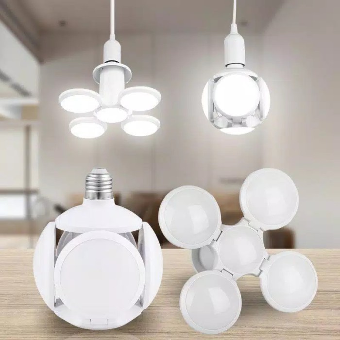 LAMPU UFO CAHAYA PUTIH // LAMPU LED FOOTBALL UFO LAMP 40 WATT