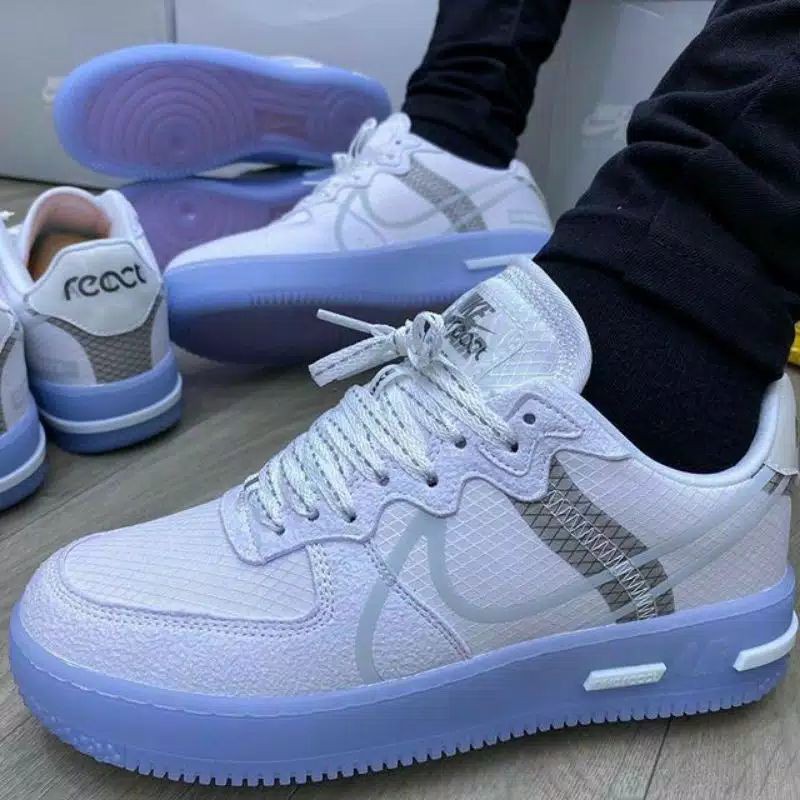 white reflective air force