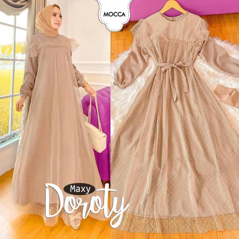 MAXY DOROTHY TILE DOT MOSCREPE PREMIUM