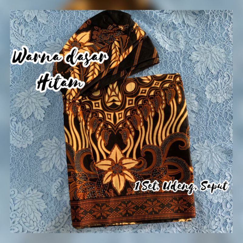 udeng set saput batik